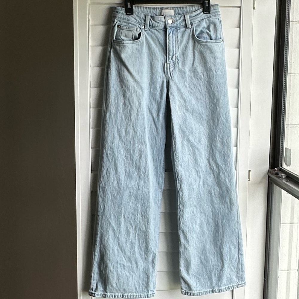 H&M Light Blue Flare Jeans